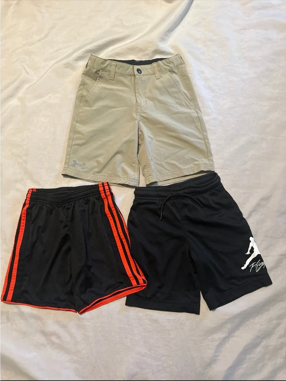 Bundle Nike Adidas UA More Shorts & Jogger Youth 6/7